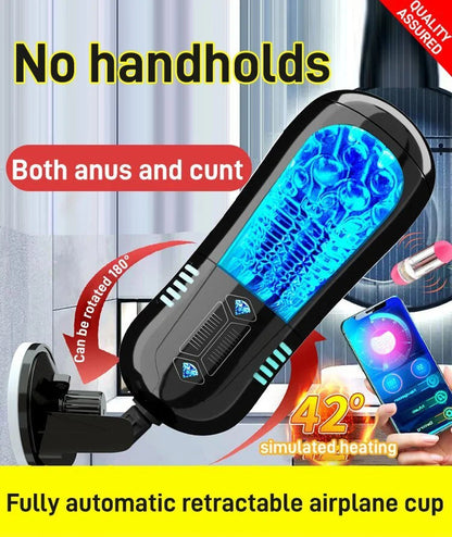 【Diszkrét kiszállítás】 Teljesen automatikus, kézhasználatot nem igénylő, visszahúzható relaxációs pohár