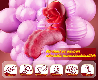 👅Több üzemmóddal rendelkező pihentető masszírozó --- a boldogság forrása