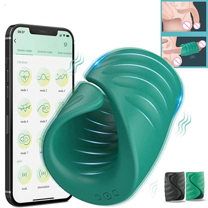 🔥2025 latest hot style low price 50% OFF💥💥-Vibrating Male Masturbator
